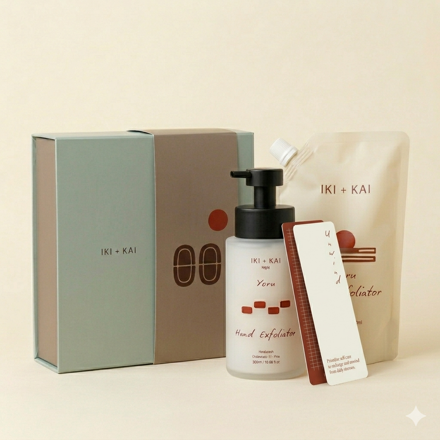 IKI+KAI - Yoru - Hand Exfoliating Wash with Rice (350ml) – IKI KAI